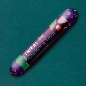 70% Gourmet Sausage Chicken & Trout For Cats